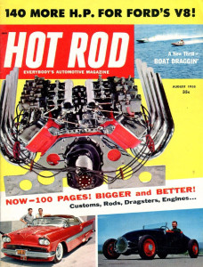 HOT ROD 1958 AUG - HOT FE BLOCK, CULBERT'S WILD RIDE
